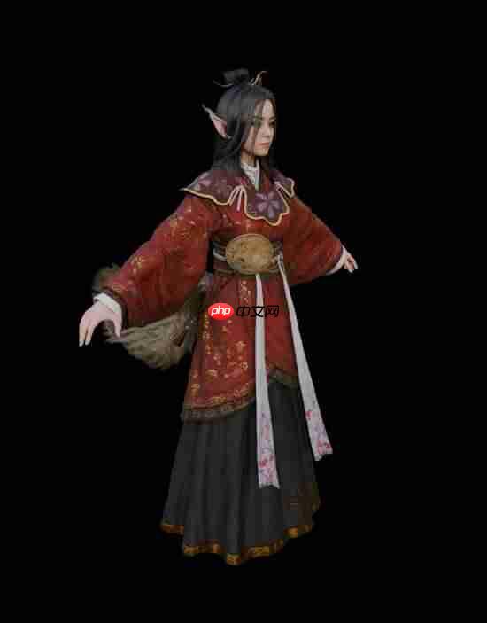 《黑神话:悟空》迎来发售一周年!大神制作萍萍3D模型