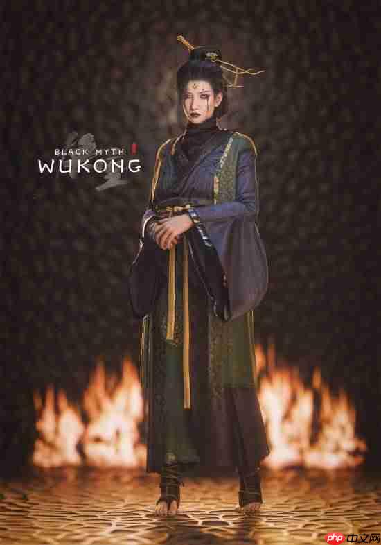 《黑神话:悟空》迎来发售一周年!大神制作萍萍3D模型