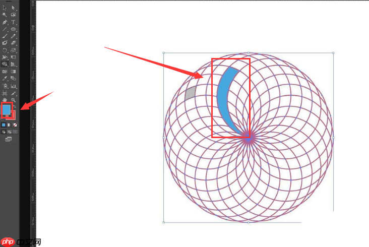 ai怎么制作海浪logo图标