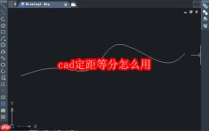 cad定距等分怎么用