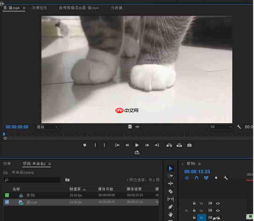 premiere如何制作残影特效