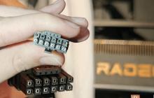 首例！AMD 9070 XT显卡出现16针供电接口熔化事故