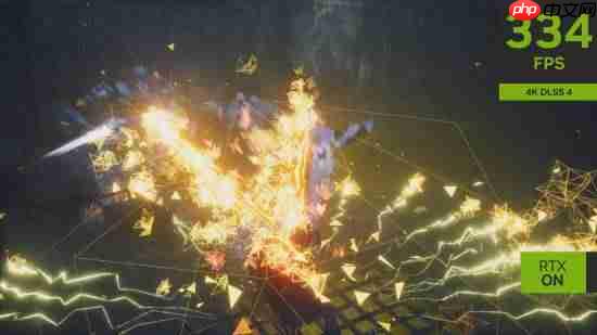 UE5类魂《地狱即我们》DLSS4演示:帧率暴涨3倍多!