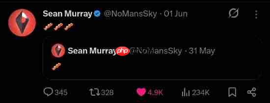 《无人深空》工作室创始人连发数个挥手表情 道别还是新版本？