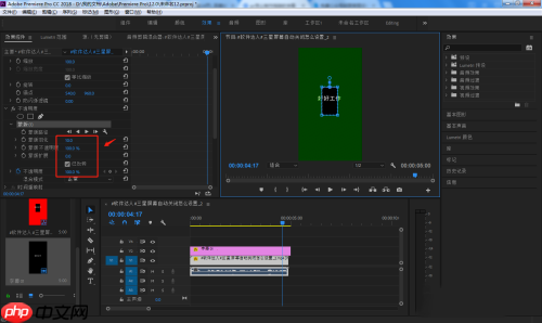 Premiere怎么设置残缺字幕