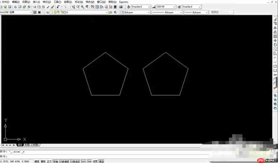 AutoCAD2007怎么使用图形缩放