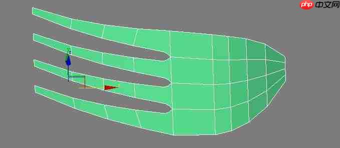 3DMAX设计出叉子建模