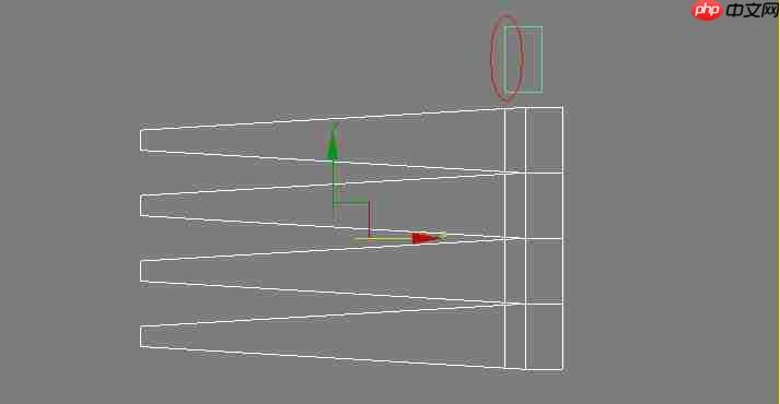 3DMAX设计出叉子建模