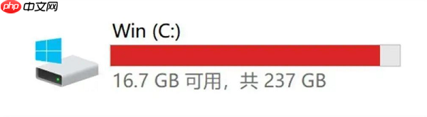 电脑磁盘已满怎么清理 这几招快速释放系统空间