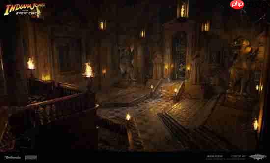 《夺宝奇兵：古老之圈》开发商分享概念艺术图 美得能当壁纸了！