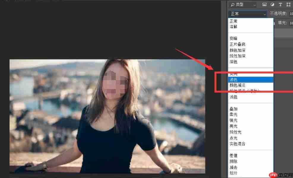 ps怎么调亮背光图片