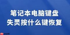 笔记本电脑键盘失灵按什么键恢复 试试这招