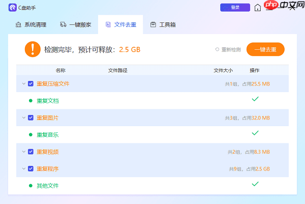 电脑c盘空间不足怎么清理 4招轻松清理C盘