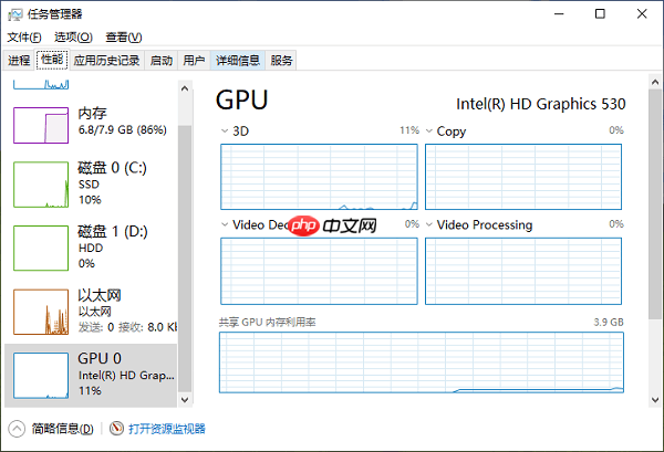 任务管理器中不显示GPU怎么解决 详细步骤介绍