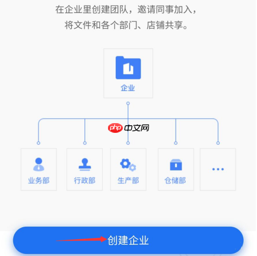 WPS文档怎么创建企业