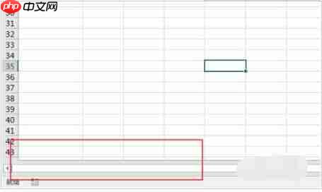 Excel底部工作标签不显示这么办