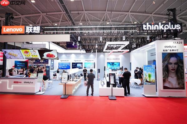 从智能产品到完善服务  联想thinkplus全场景智慧显示解决方案闪耀ISVE