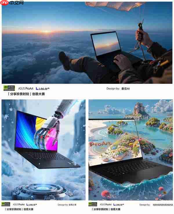佳作集锦|华硕ProArt RTX 50 Studio笔记本AIGC创意大赛直击
