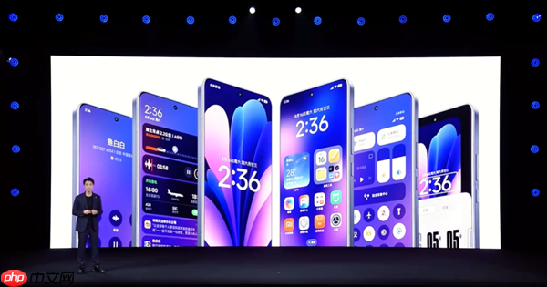 小米澎湃OS 3视觉UI全方位重制:图标高清化、个性化锁屏进化