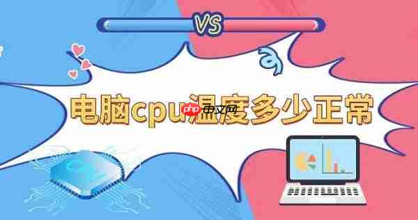电脑cpu温度多少正常 cpu温度标准温度科普