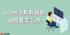 wlan没有有效的ip配置怎么办 WiFi无IP分配解决方法