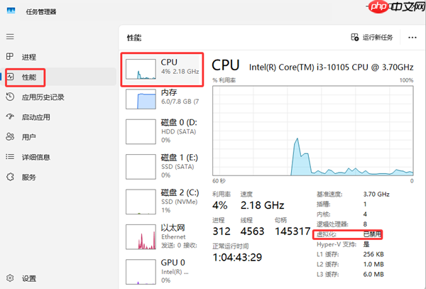 cpu虚拟化怎么开启 全程图文教学小白也能看懂！