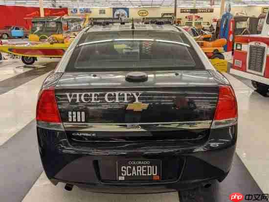 起拍价10美元！一辆用于《GTA6》扫描的警车正在拍卖