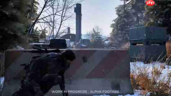 虚幻5新游《黑色国度》12分钟实机演示 《合金装备》风格！