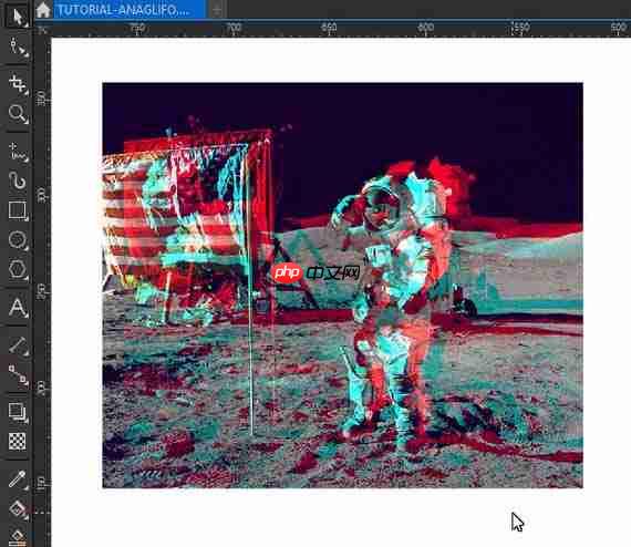 CDR快速制作幻影图像效果