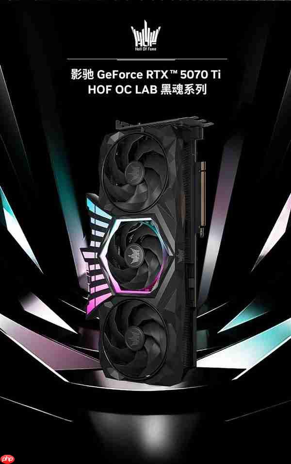 影驰HOF名人堂显卡首次上架京东自营：竟然还有RTX 5090D