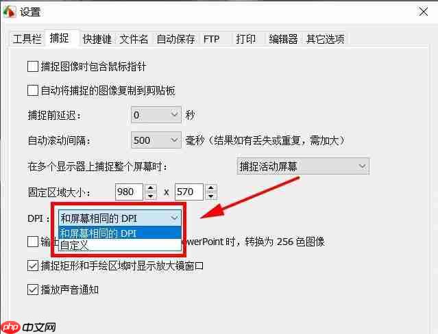 FastStone Capture怎么设置分辨率