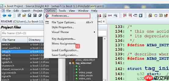 source insight如何标记颜色