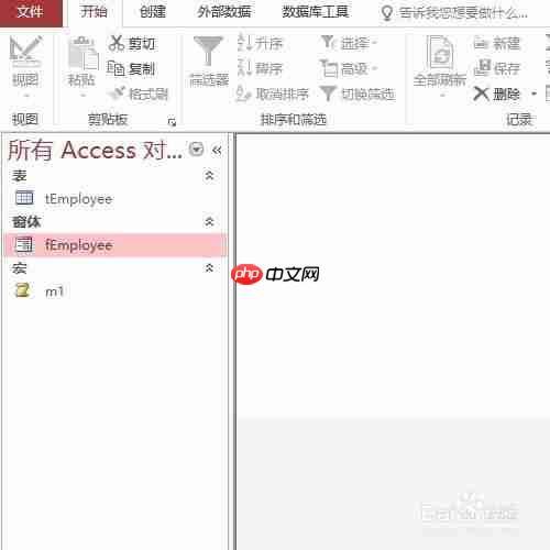 access怎么設置窗體頁眉標簽