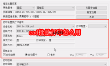 cad批量打印怎么用