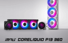 微星P13冰曜水冷首发：2.1寸屏+隐藏走线，重新定义散热美学