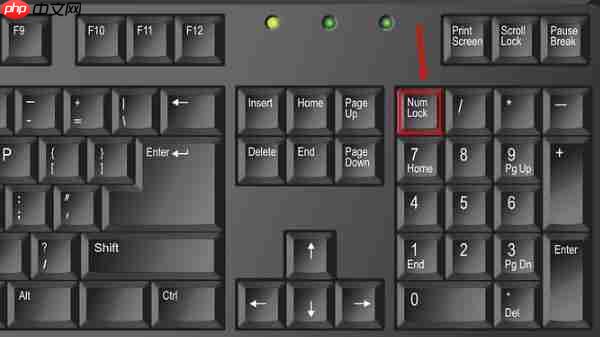 电脑键盘打字出现数字？五种方法教你解决修复
