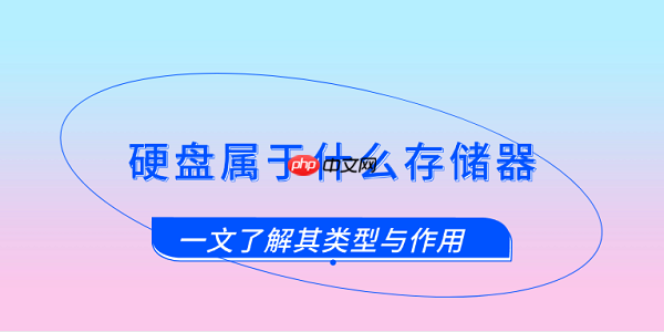 硬盘属于什么存储器 一文了解其类型与作用