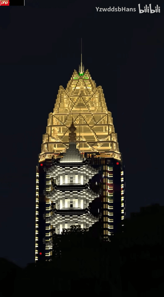 这难道不是现实？超强UP主在《我的世界》做出温州夜景！