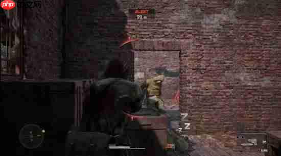 《合金装备3:重制版》超长实机演示:大量潜行战斗展示