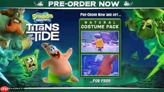 内有翘臀!速来!《海绵宝宝》新作预购开启