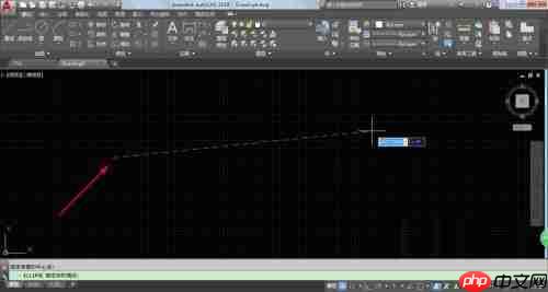AutoCAD2019怎么绘制椭圆形