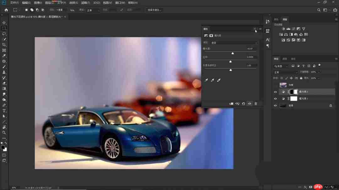 ps怎么挽救曝光不足的灰暗图片
