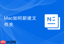 Mac如何新建文件夹
