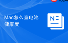 Mac怎么查电池健康度