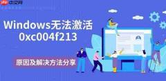 Windows无法激活0xc004f213 原因及解决方法分享