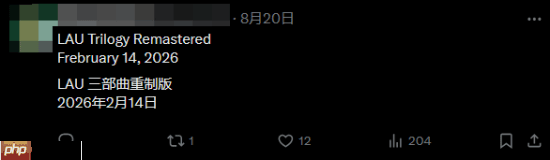 《古墓丽影》官推连发经典老游信息 暗示三部曲重制？