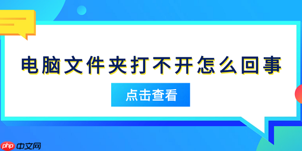 电脑文件夹打不开怎么回事 原因分析及解决方法