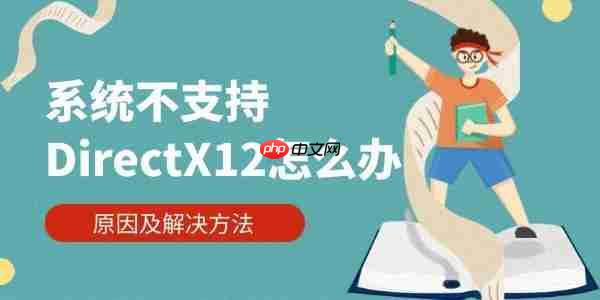 系统不支持DirectX12怎么办 原因及解决方法