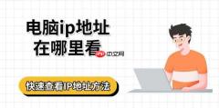 电脑ip地址在哪里看 快速查看IP地址方法指南