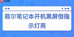 戴尔笔记本开机黑屏但指示灯亮的原因与解决方法